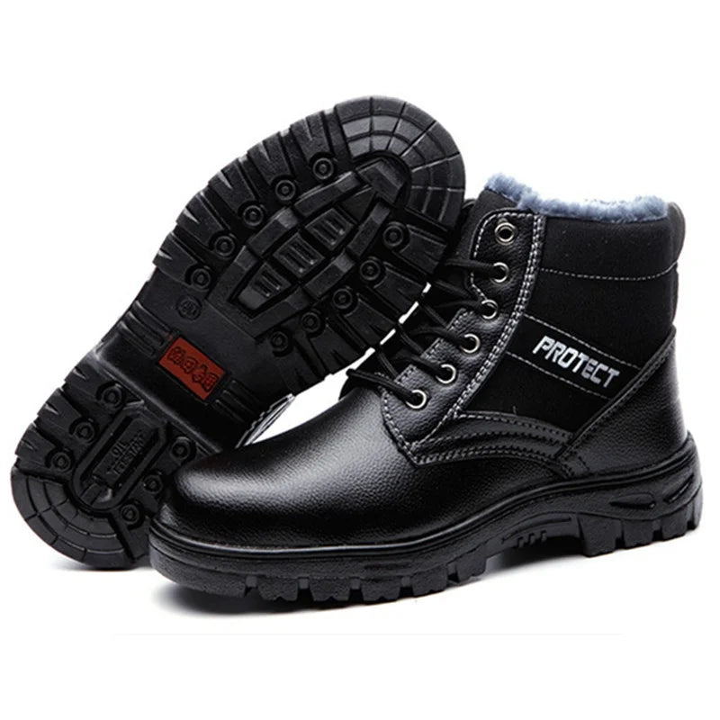 Black Safety Boots