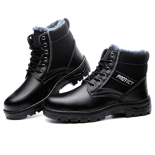 Black Safety Boots