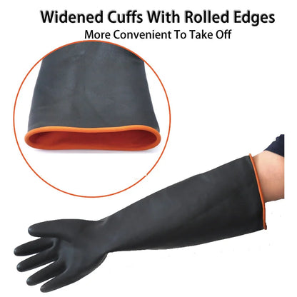 Chemical Resistant Rubber Gloves