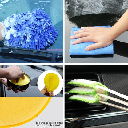 New Car Cleaning Kit Scrubber